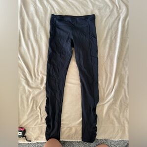 Lululemon Align Leggings with chinch at bottoms and top pocket